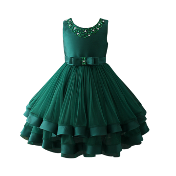 Latest Modern Design Prom Evening Dress Ball Gowns for 9 Years Old Girls